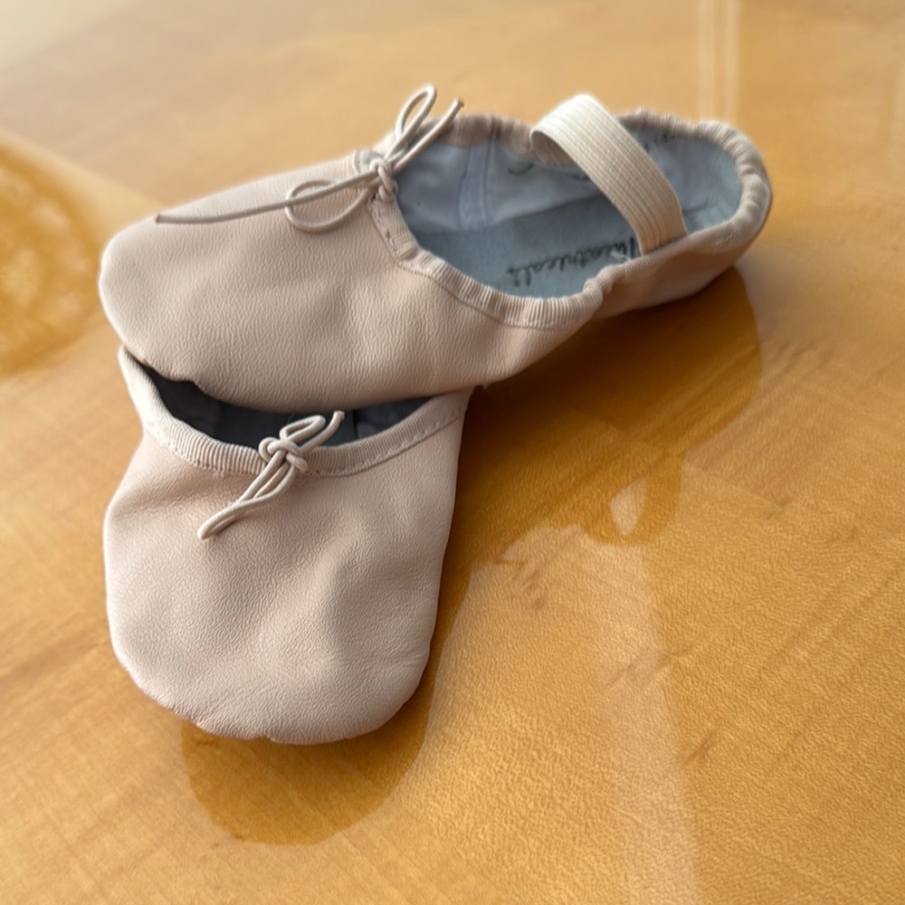 Tan Ballet Shoes for Kids theatricals size 11